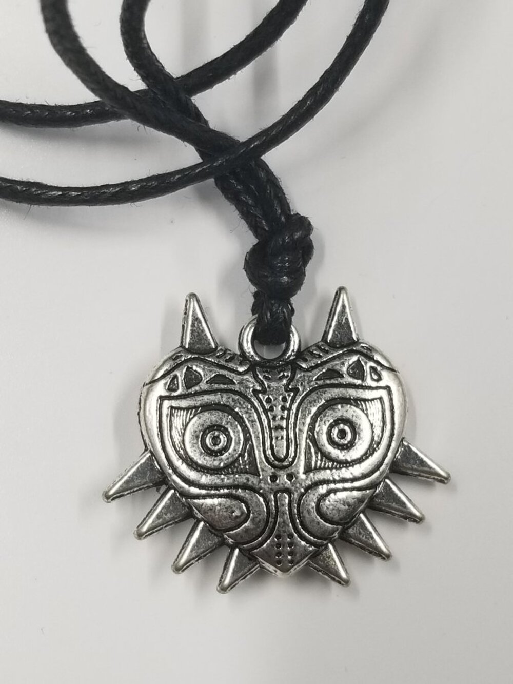 Majora's Mask (The Legend of Zelda) Pendant Necklace with Adjustable Cord
